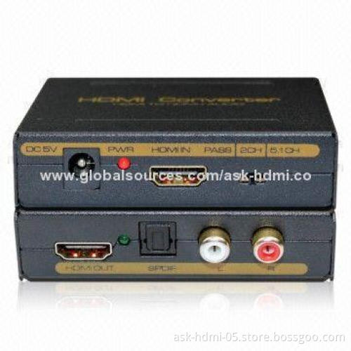 HDMI Audio Extractor RL Analog and Toslink